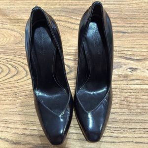 ALEXANDER WANG LEATHER CLASSIC HEELS MADE IN ITALY SIZE 8.5